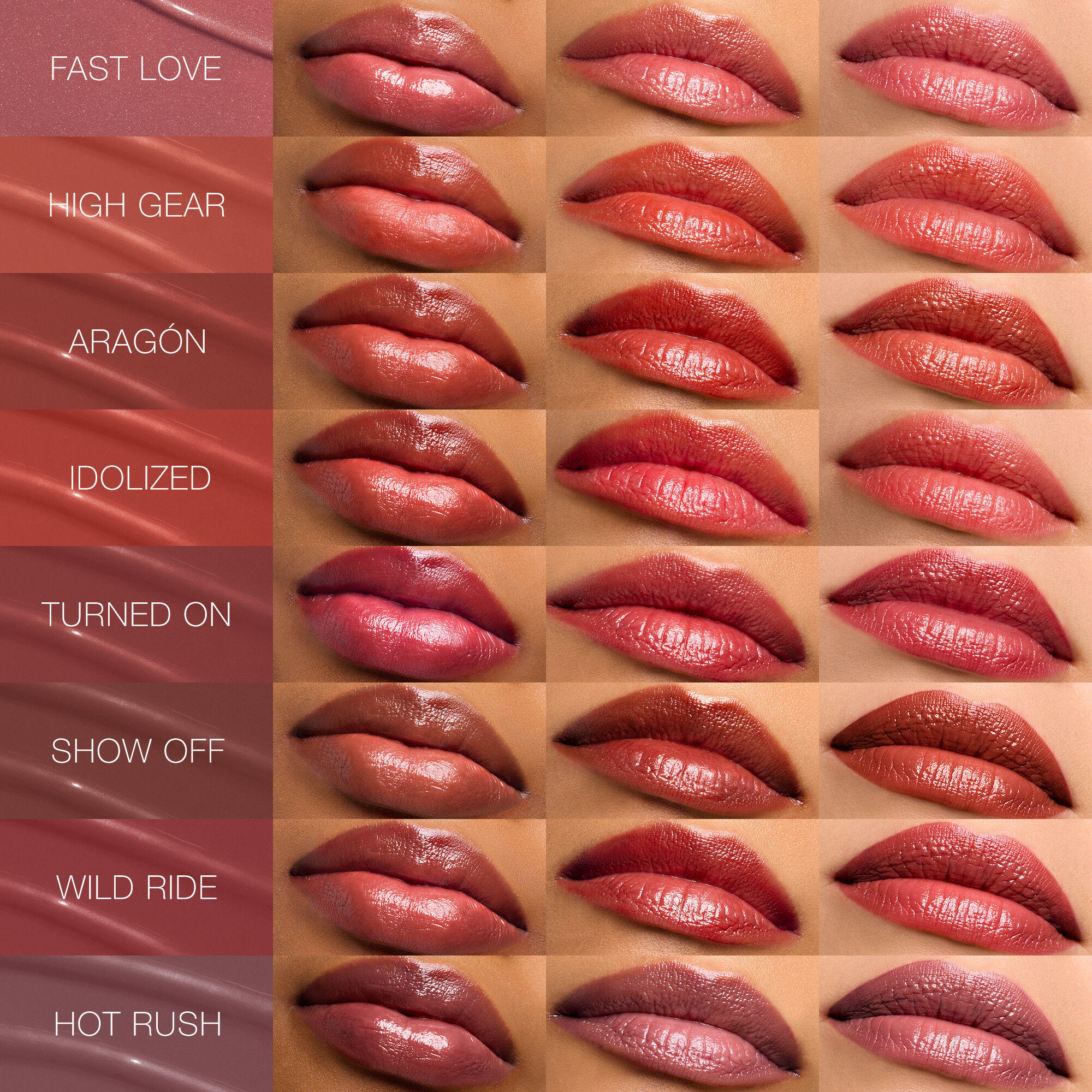 アフターグロー センシュアルシャイン リップスティック | NARS Cosmetics