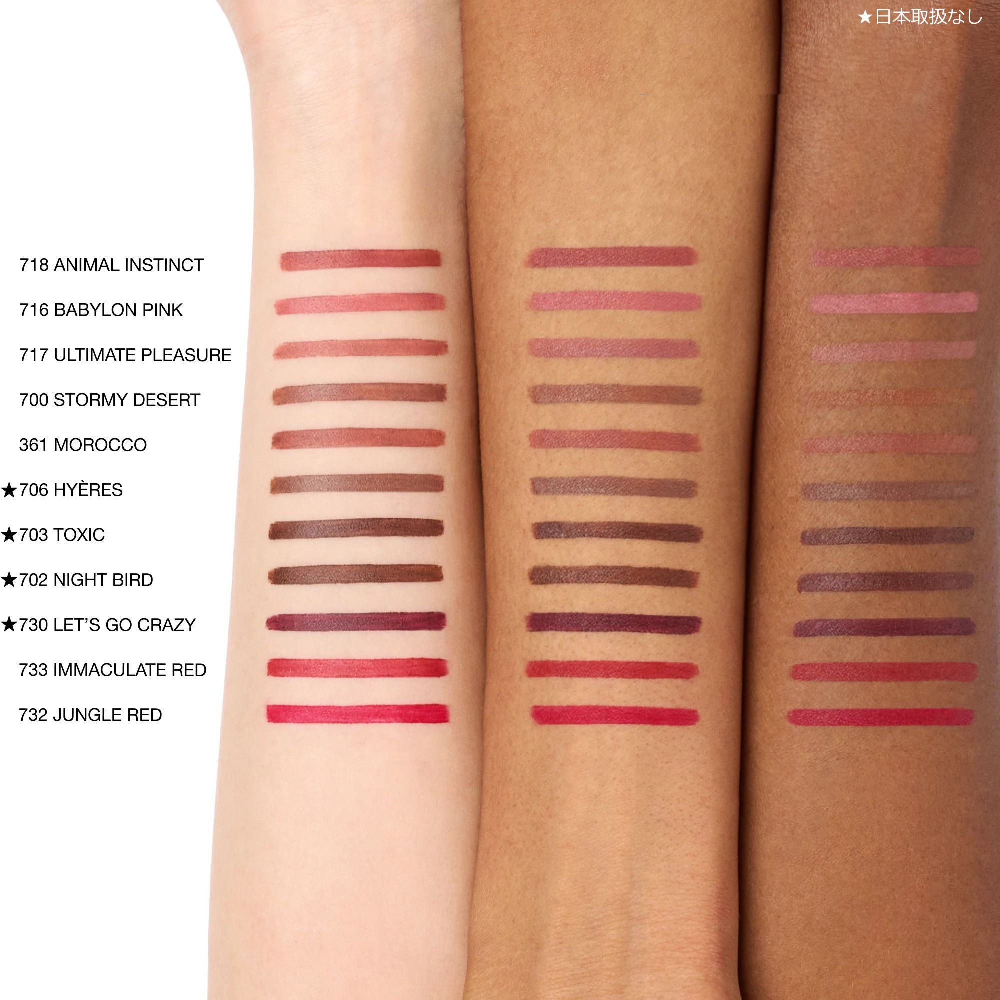 リップライナー | NARS Cosmetics