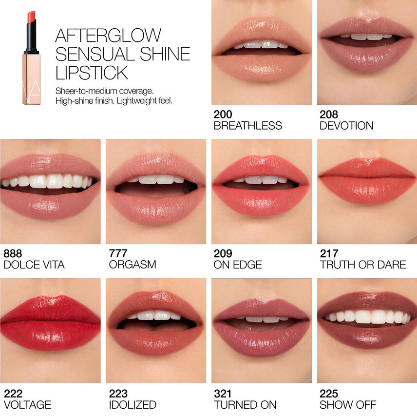 NARS アフターグロー センシュアルシャイン リップスティック 200