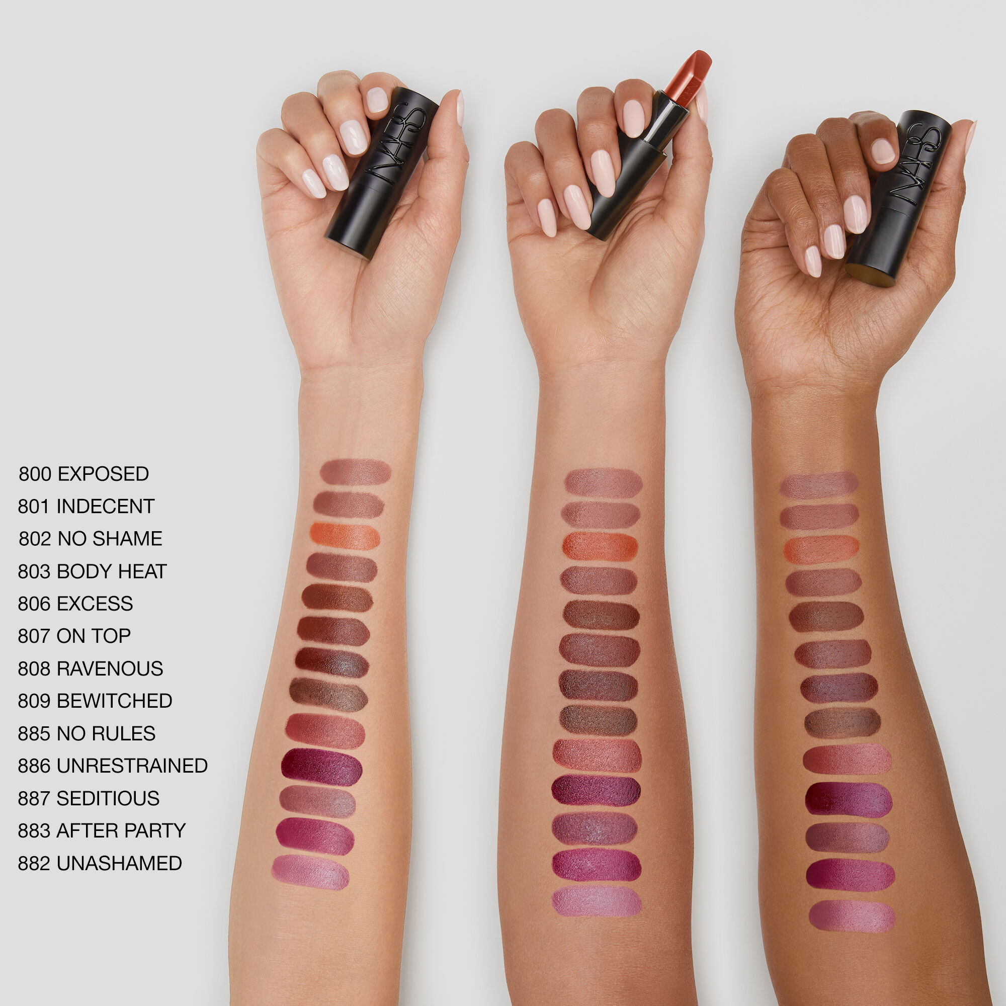 エクスプリシット リップスティック | NARS Cosmetics